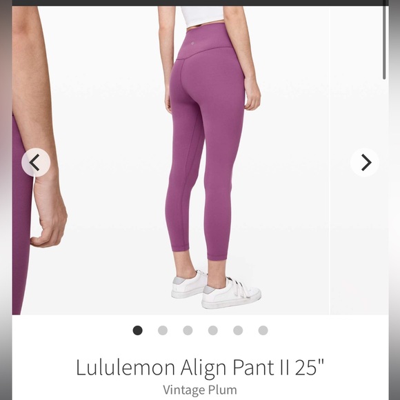 LULULEMON ALIGN 25 || VINTAGE PLUM - Picture 2 of 4